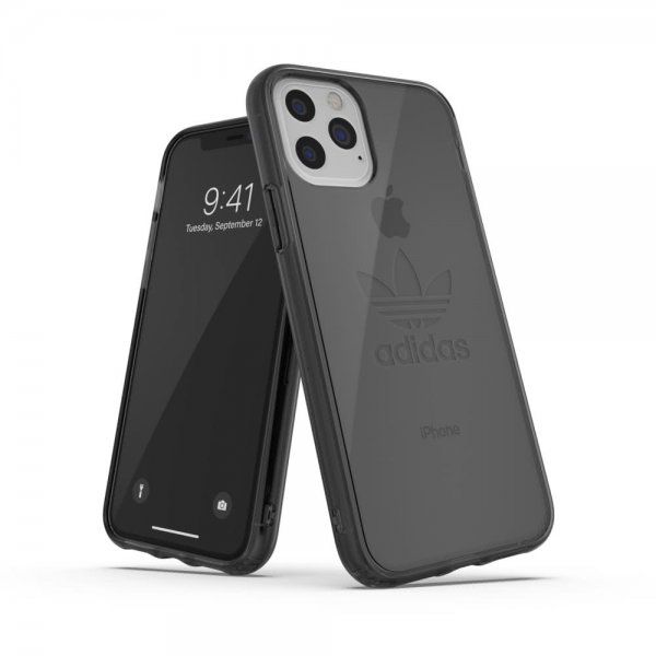 Adidas iPhone 11 Pro Skal OR Protective Clear Case FW19 Smokey Black