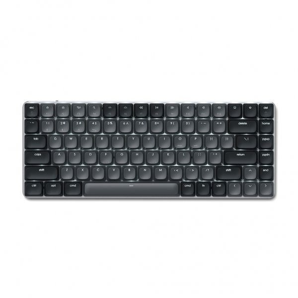Satechi SM1 Slim Mekaniskt Bluetooth Tangentbord Mörkgrå