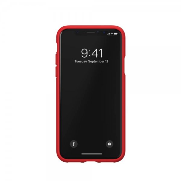 Adidas iPhone X/Xs Skal OR Moulded Case Canvas FW19 Scarlet