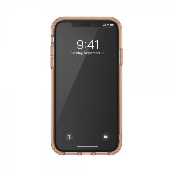 Adidas iPhone 11 Skal OR Protective Clear Case FW19 Rose Gold