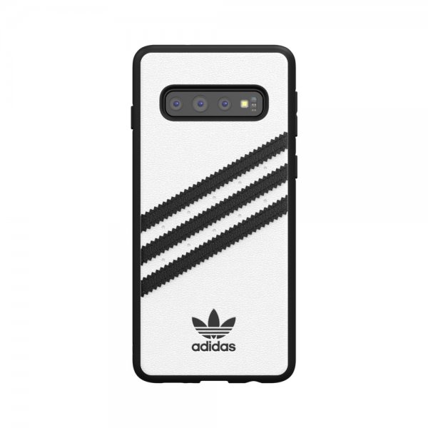 Adidas Samsung Galaxy S10 Skal OR Moulded Case PU SS19 Vit Svart
