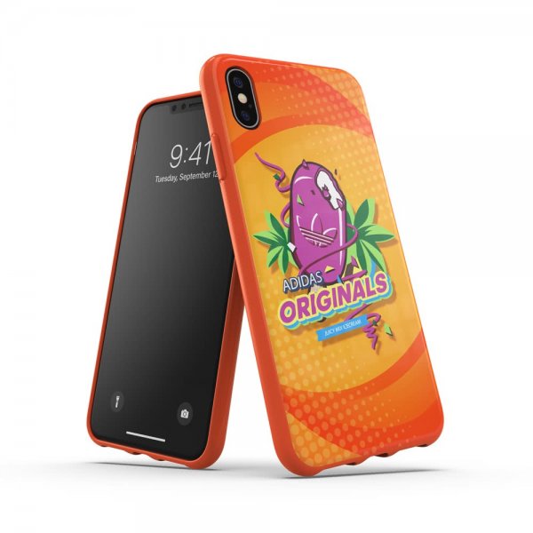 Adidas iPhone Xs Max Skal OR Moulded Case Bodega FW19 Active Orange