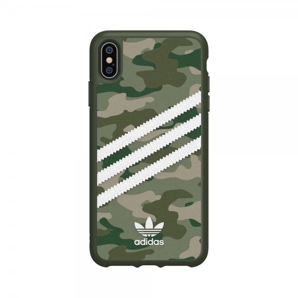 Adidas iPhone Xs Max Skal OR Moulded Case Camo FW19 Raw Green