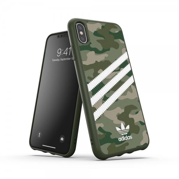 Adidas iPhone Xs Max Skal OR Moulded Case Camo FW19 Raw Green