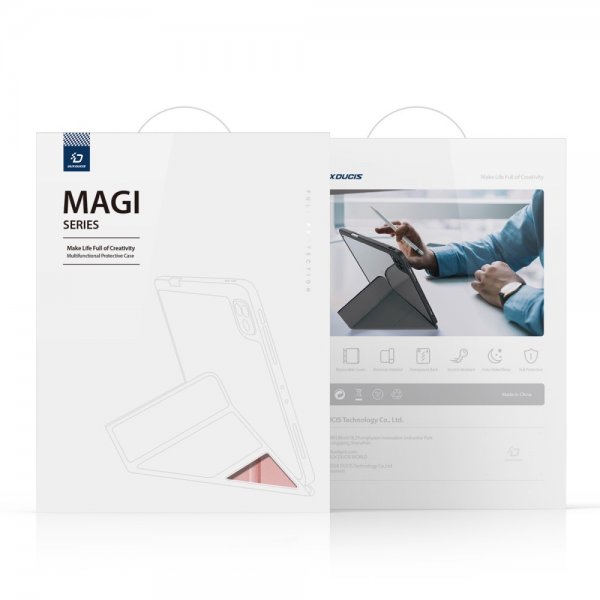 Dux Ducis iPad 10.2 (gen 7/8/9) Fodral Magi Series Rosa