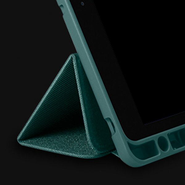 Spigen iPad 10.2 (gen 7/8/9) Fodral Urban Fit Midnight Green