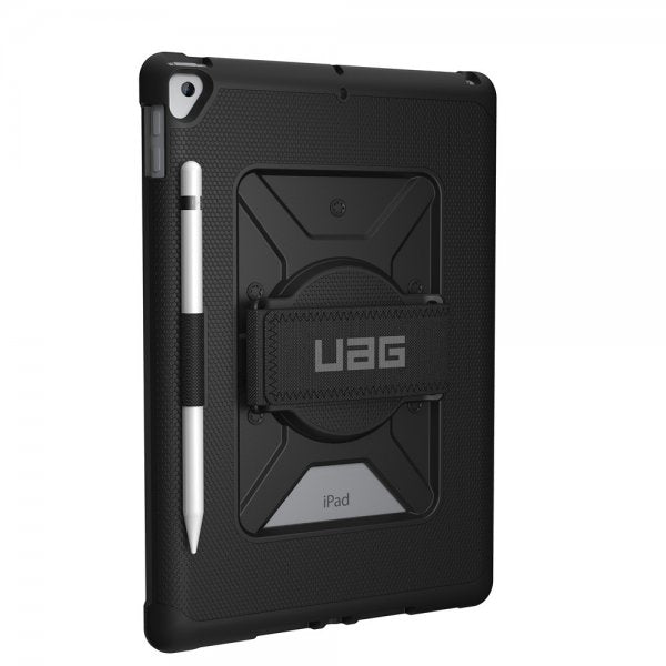 Urban Armor Gear (UAG) iPad 10.2 (gen 7/8/9) Skal Metropolis Hand Strap Svart