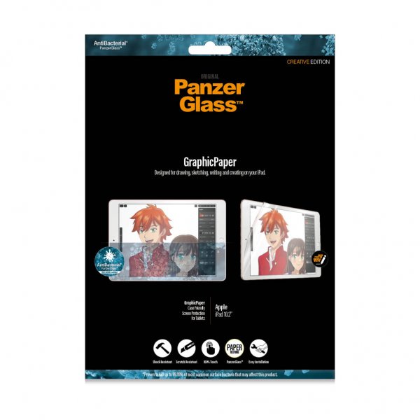 PanzerGlass iPad 10.2 (gen 7/8/9) Skärmskydd GraphicPaper