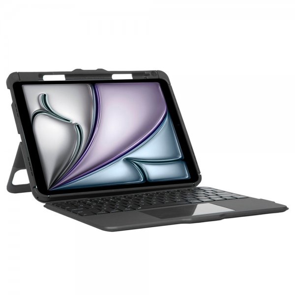 Targus iPad 10.9/11/Air 10.9/Air 11/Pro 11 Fodral med Tangentbord VersaVu Bluetooth Keyboard Case Nordic Svart