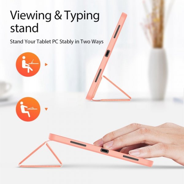 Dux Ducis iPad 10.9 (gen 10)/iPad 11 (A16) Fodral DOMO Series Rosa