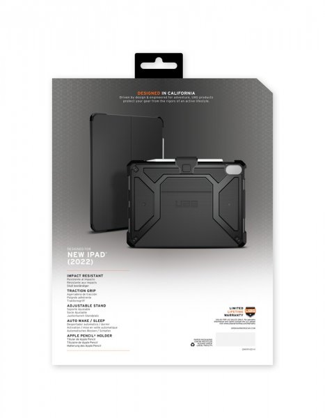 Urban Armor Gear (UAG) iPad 10.9 (gen 10)/iPad 11 (A16) Fodral Metropolis Svart