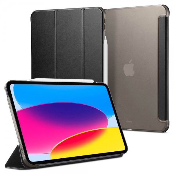Spigen iPad 10.9 (gen 10)/iPad 11 (A16) Fodral Smart Fold Svart