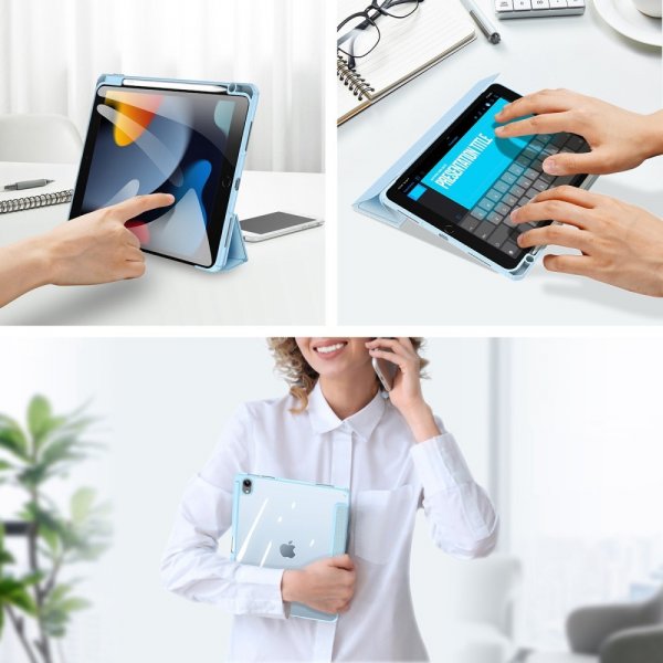 Dux Ducis iPad 10.9 (gen 10)/iPad 11 (A16) Fodral TOBY Series Blå