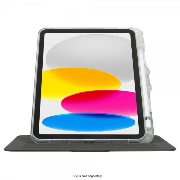 Targus iPad 10.9 (gen 10)/iPad 11 (A16) Fodral VersaVu Clear Svart