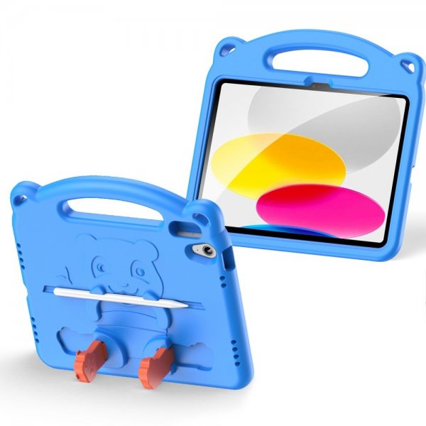 Dux Ducis iPad 10.9 (gen 10)/iPad 11 (A16) Skal Panda Blå