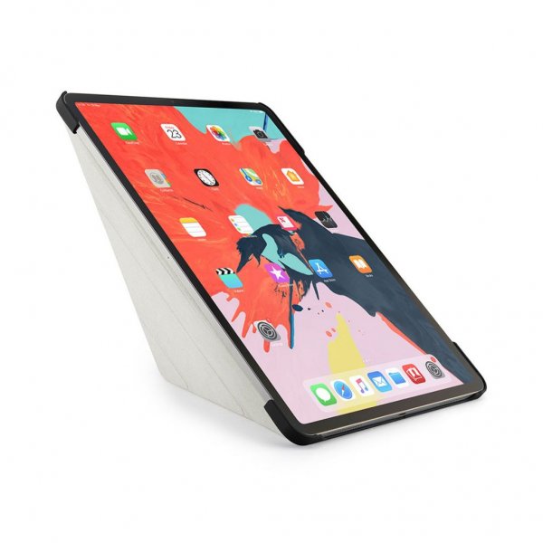Pipetto iPad Pro 11 (gen 1) Fodral Origami Silver Klar