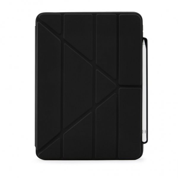 Pipetto iPad 10.9 (gen 10)/iPad 11 (A16) Fodral Origami No3 Pencil Case Svart