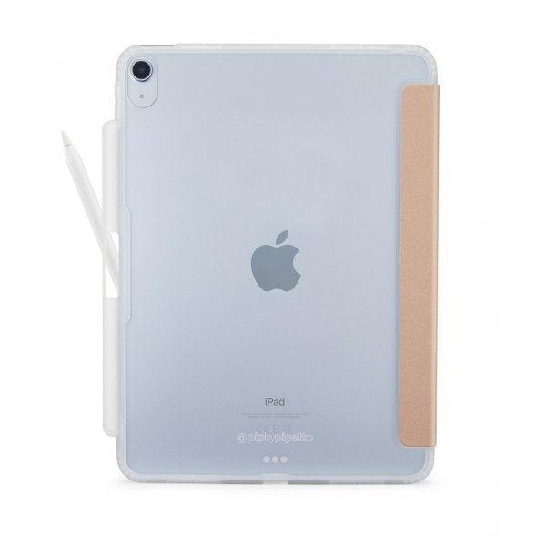 Pipetto iPad 10.9 (gen 10)/iPad 11 (A16) Fodral Origami No3 Pencil Case Roseguld
