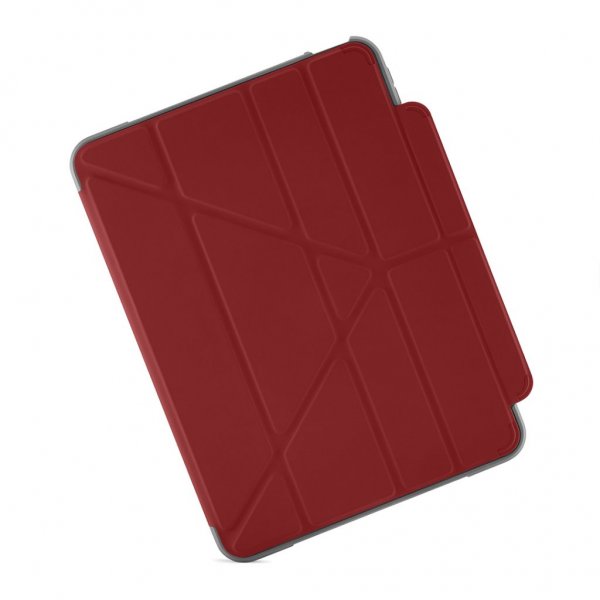Pipetto iPad 10.9 (gen 10)/iPad 11 (A16) Fodral Origami No2 Pencil Shield Mörkröd