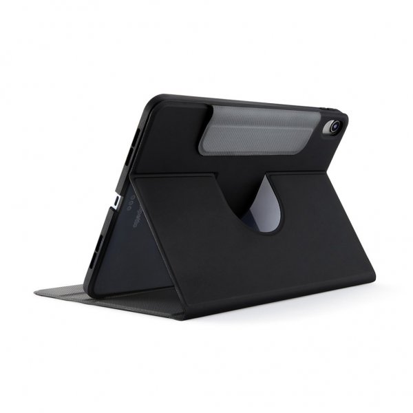 Pipetto iPad 10.9 (gen 10)/iPad 11 (A16) Fodral Rotating Folio Svart