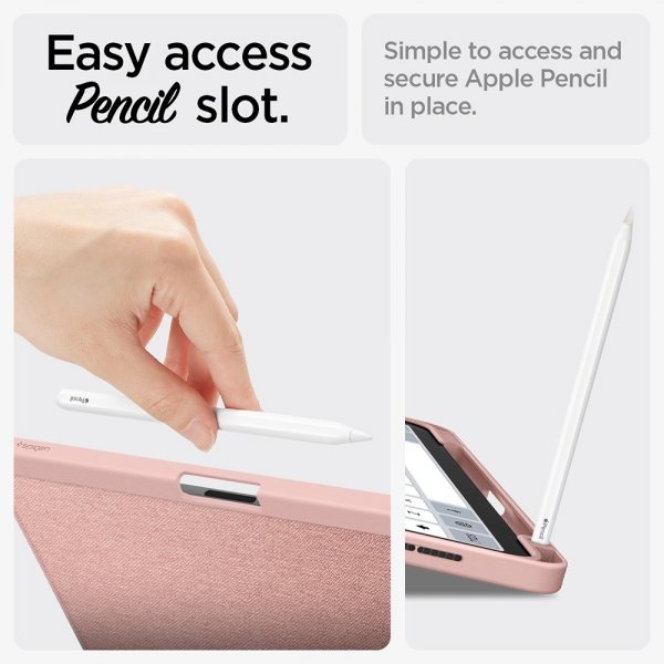 Spigen iPad Air 11 (M2/M3/M4) Fodral Urban Fit Roseguld