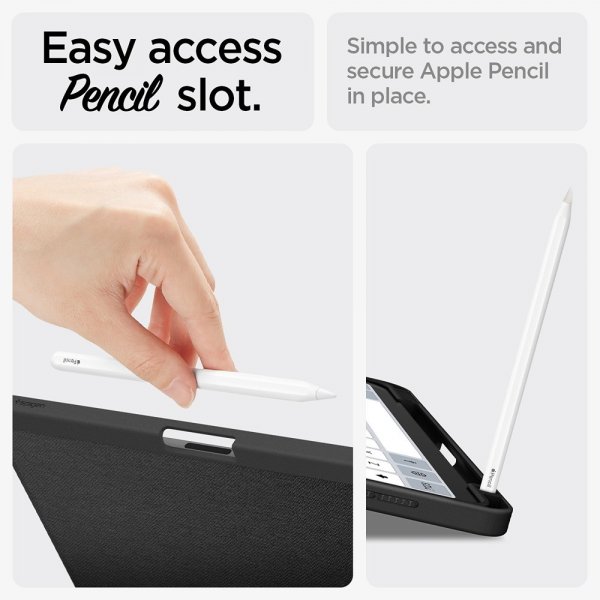Spigen iPad Air 11 (M2/M3/M4) Fodral Urban Fit Svart