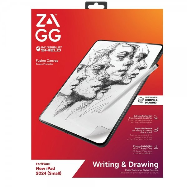 ZAGG InvisibleShield iPad Air 11 (M2/M3/M4) Skärmskydd Fusion Canvas