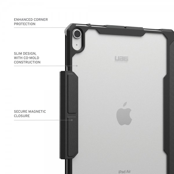Urban Armor Gear (UAG) iPad Air 11 (M2/M3/M4) Fodral Essential Armor Svart