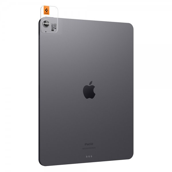 Spigen iPad Air 11 (M2/M3/M4)/iPad Air 13 (M2/M3/M4) Kameraskydd GLAS.tR EZ Fit Optik Pro Space Grey