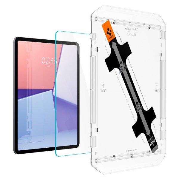 Spigen iPad Air 13 (M2/M3/M4) Skärmskydd GLAS.tR EZ Fit