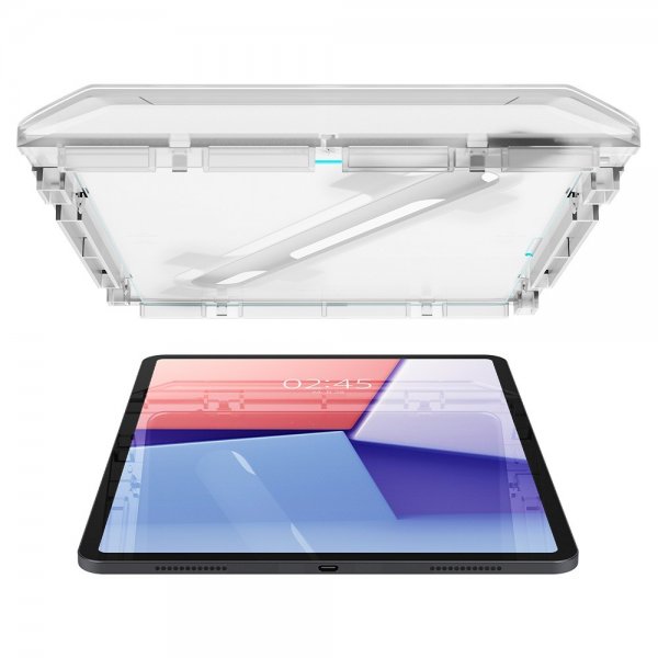 Spigen iPad Air 13 (M2/M3/M4) Skärmskydd GLAS.tR EZ Fit