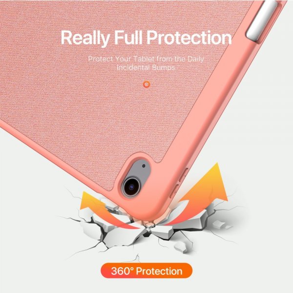 Dux Ducis iPad Air 13 (M2/M3/M4) Fodral DOMO Series Rosa