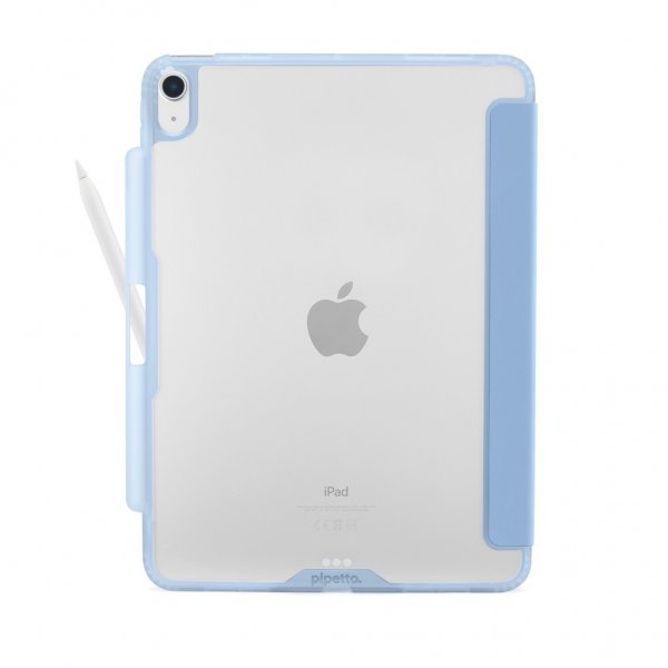 Pipetto iPad Air 13 (M2/M3/M4) Fodral Origami No3 Pencil Case Ljusblå