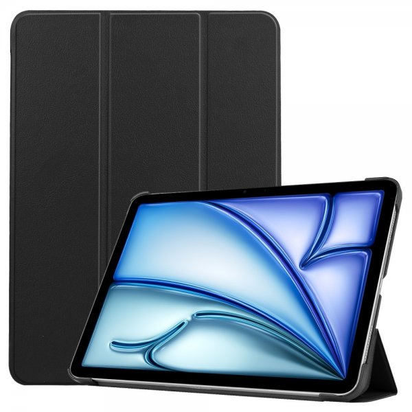 iPad Air 13 (M2/M3/M4) Fodral Trifold Svart