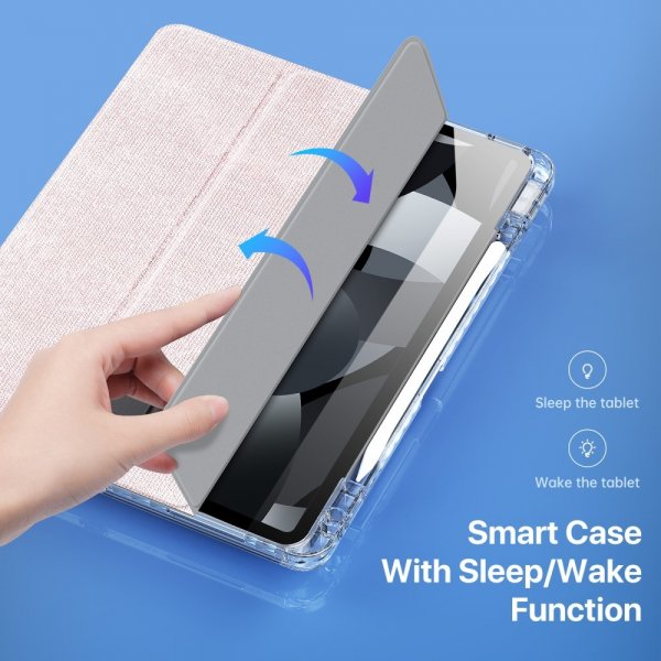 Dux Ducis iPad Air 13 (M2/M3/M4) Fodral UNID Series Rosa