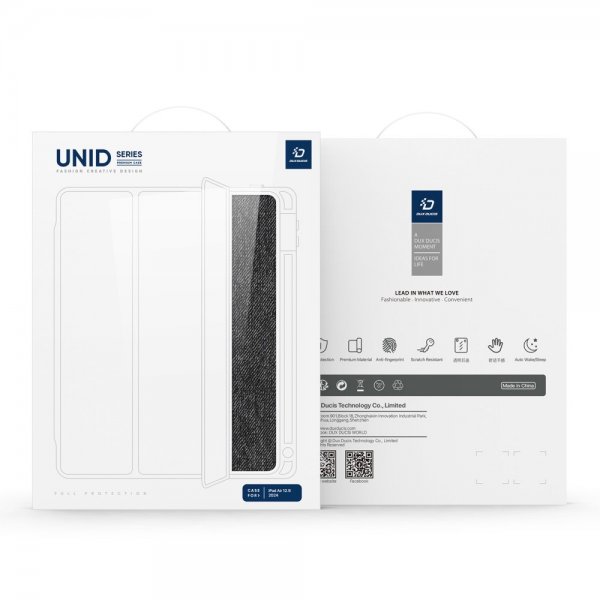 Dux Ducis iPad Air 13 (M2/M3/M4) Fodral UNID Series Svart