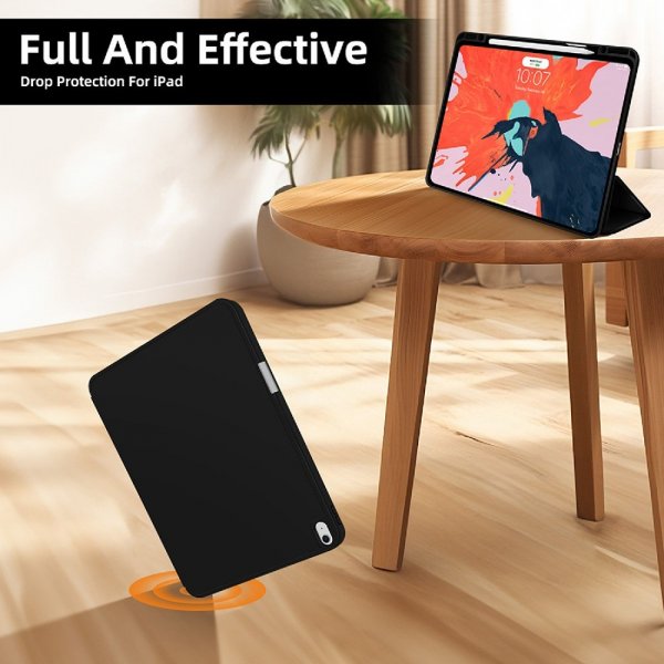 4smarts iPad Air 13 (M2/M3/M4) Fodral Folio Case Basic Svart