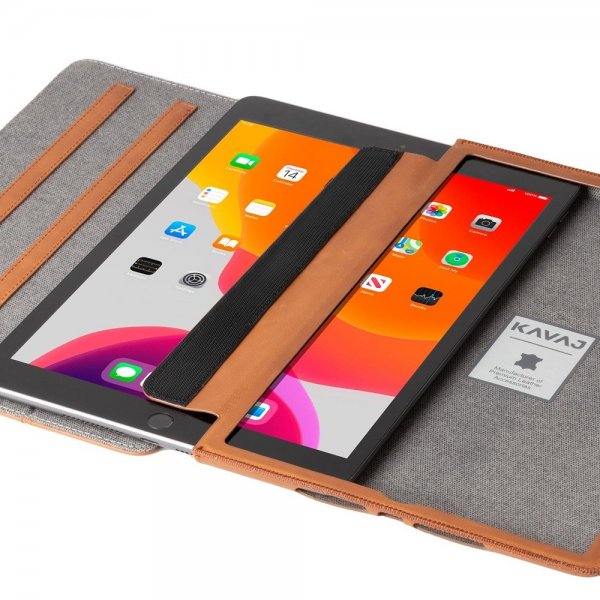 KAVAJ iPad Pro 11 (gen 2/3/4) Fodral Hamburg Brun