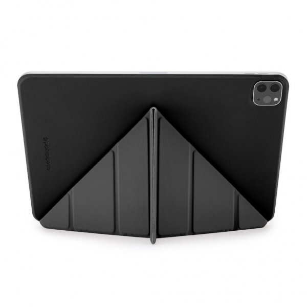 Pipetto iPad Pro 11 (gen 2/3/4)/iPad Air 10.9 (gen 4/5) Fodral Origami No4 folio Svart