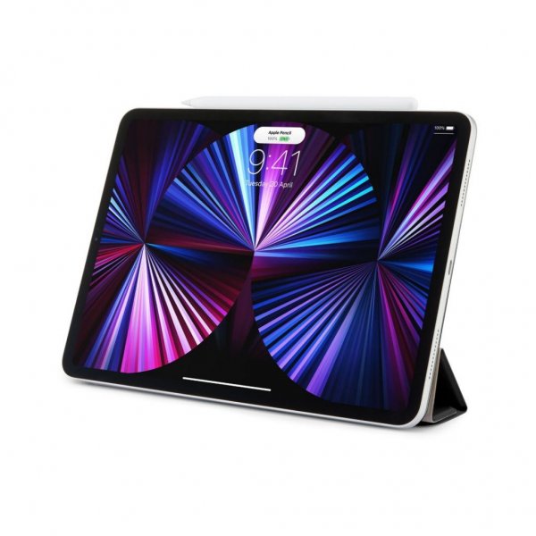 Pipetto iPad Pro 11 (gen 2/3/4)/iPad Air 10.9 (gen 4/5) Fodral Origami No4 folio Svart