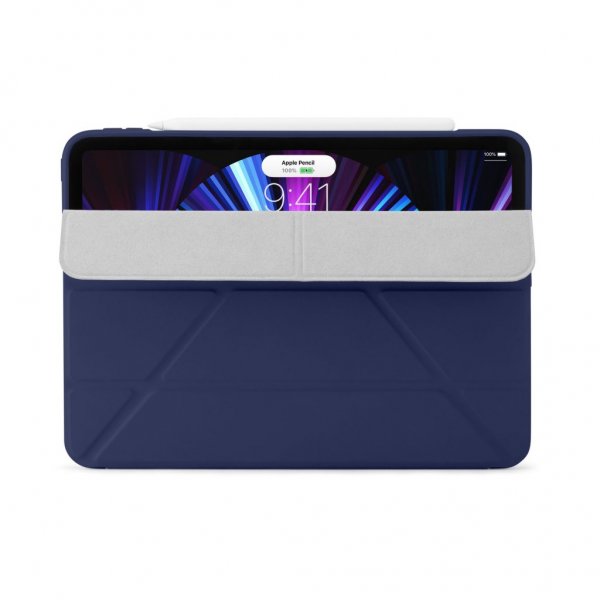 Pipetto iPad Pro 11 (gen 2/3/4) Fodral Origami No1 Mörkblå