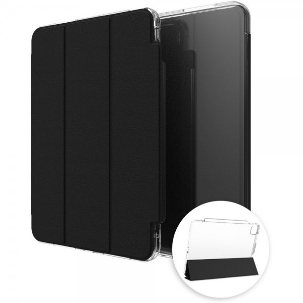 ZAGG iPad Pro 11 (M4/M5) Fodral Crystal Palace Folio Svart Transparent
