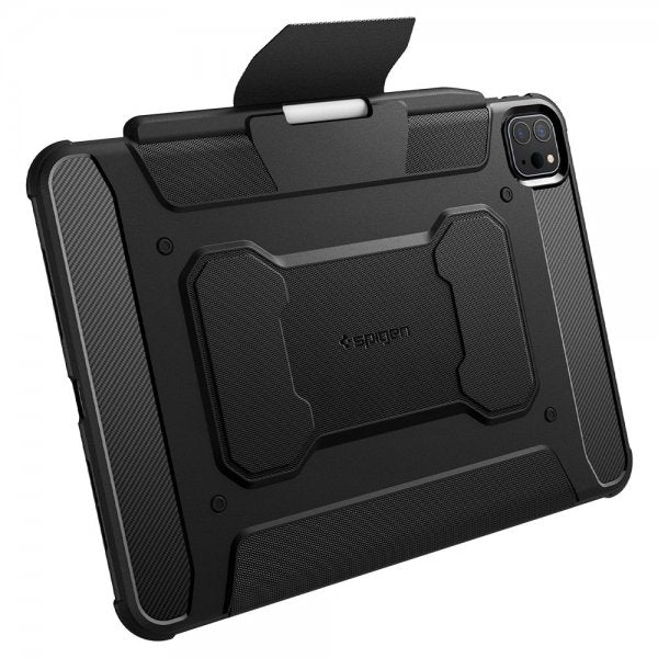 Spigen iPad Pro 11 (M4/M5) Fodral Rugged Armor Pro Svart