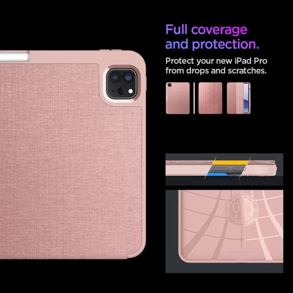 Spigen iPad Pro 11 (M4/M5) Fodral Urban Fit Roseguld