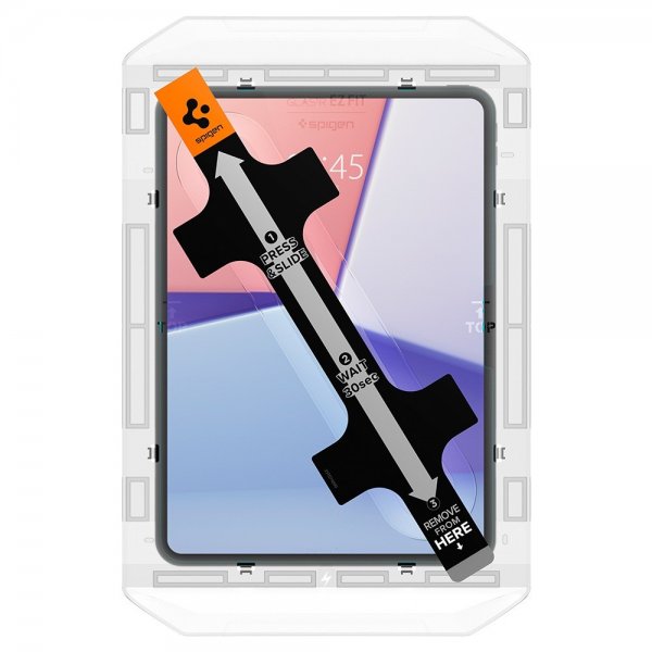 Spigen iPad Pro 11 (M4/M5) Skärmskydd GLAS.tR EZ Fit