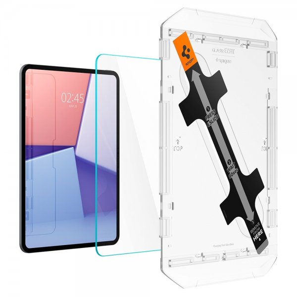 Spigen iPad Pro 11 (M4/M5) Skärmskydd GLAS.tR EZ Fit