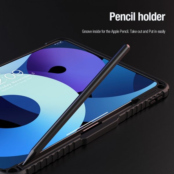 Nillkin iPad Pro 11 (M4/M5) Fodral Bumper Leather Case Pro Svart