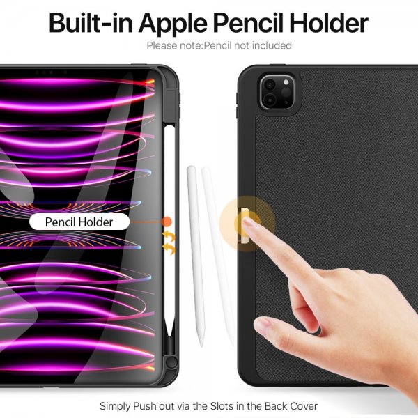 Dux Ducis iPad Pro 11 (M4/M5) Fodral DOMO Series Svart