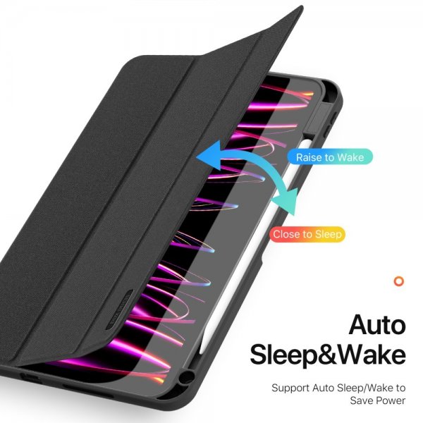 Dux Ducis iPad Pro 11 (M4/M5) Fodral DOMO Series Svart