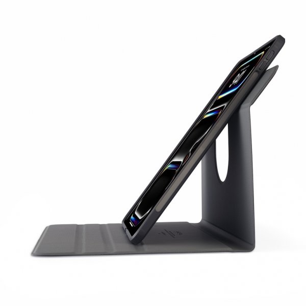 Pipetto iPad Pro 11 (M4/M5) Fodral Origami No5 Rotating Folio Case Svart